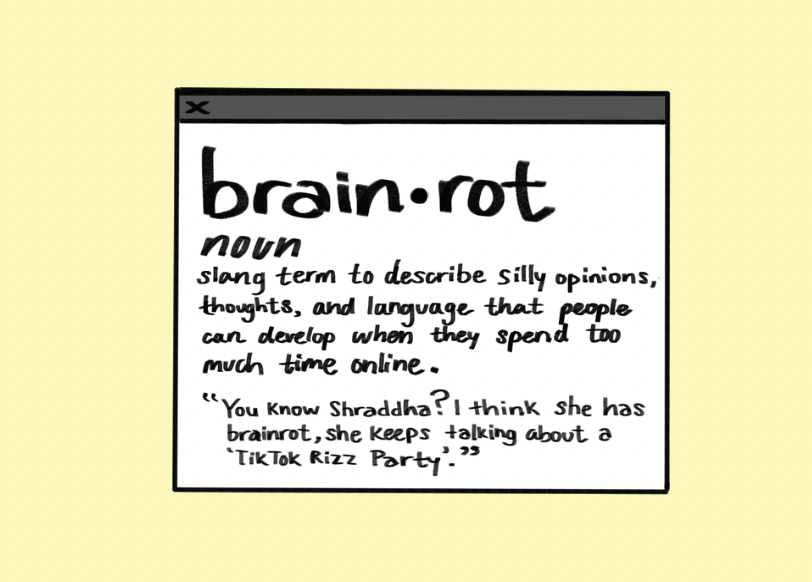 Brain rot definition notecard